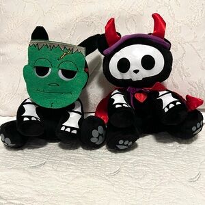 Skelanimals Halloween Plush Toy Set